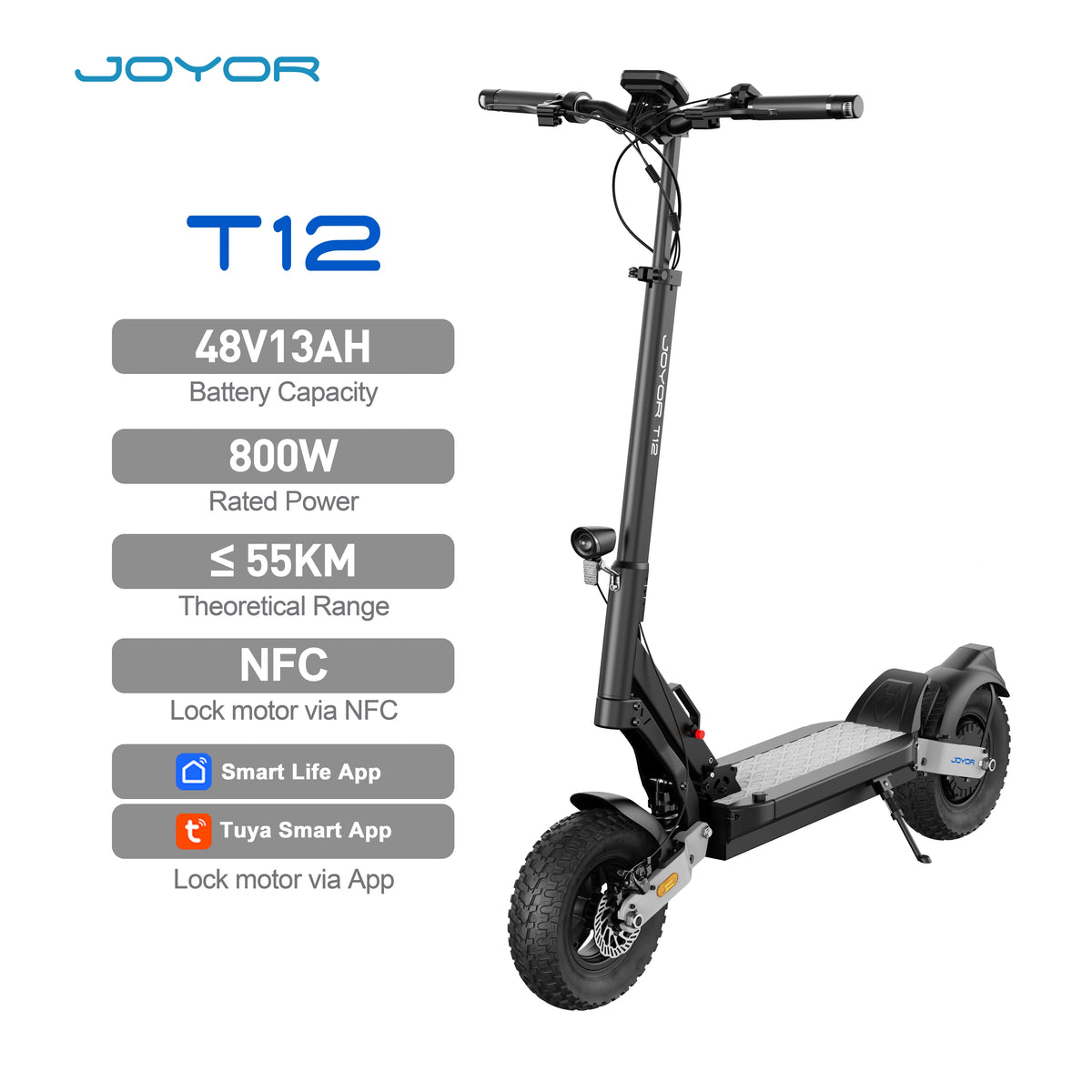 JOYOR S8-S-Z Elektroroller
